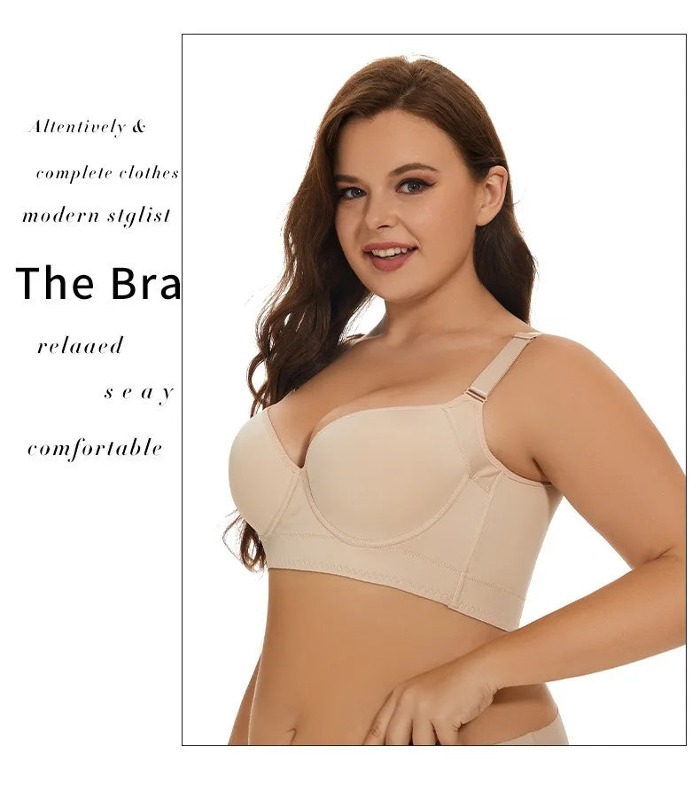 Full Coverage Push-Up Bra – Lift & Smooth
