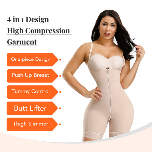 Tummy Control Butt Lifting Full Body Shapewear