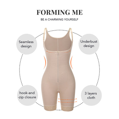 Tummy Control Butt Lifting Full Body Shapewear