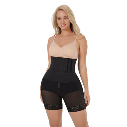 Waist Wrap Shorts Butt Lifter – Tummy Control & Slimming Waist Trainer